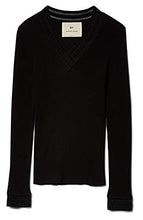 Load image into Gallery viewer, LONG SLEEVE V-NECK WITH NYLON DETAIL - CLASSICS