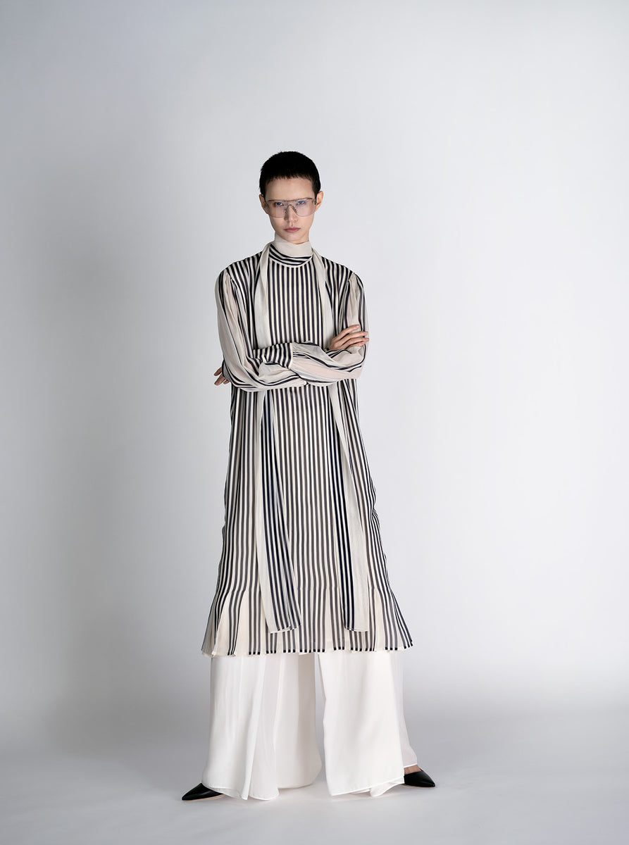 PLEATED DRESS – BY. Bonnie Young