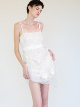 Load image into Gallery viewer, LONG SEQUIN DRESS WITH FLOWERS