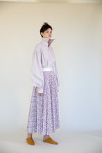 Load image into Gallery viewer, CONVERTIBLE WRAP COTTON POPLIN BLOUSE