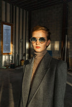 Load image into Gallery viewer, Tailored Puff Sleeve Coat