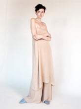 Load image into Gallery viewer, LONG SLIP DRESS WHITH HEM BAND