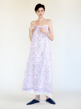 Load image into Gallery viewer, LONG SLIP DRESS WITH HABOTAI UNDERSLIP