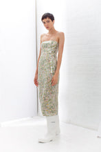 Load image into Gallery viewer, Printed Sequins Shift Dress